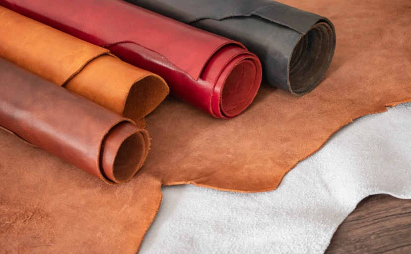 質の良いレザーアイテムイメージ